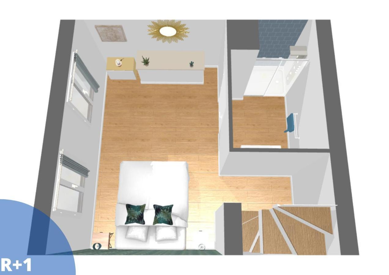 Ferienwohnung *Maison Bel-Etage-Netflix-Wifi-Coeur De Ville* Cambrai Exterior foto